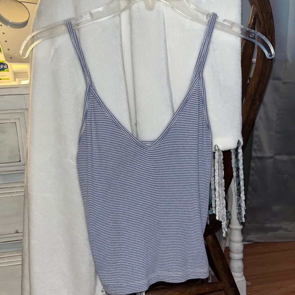 stripped tank top